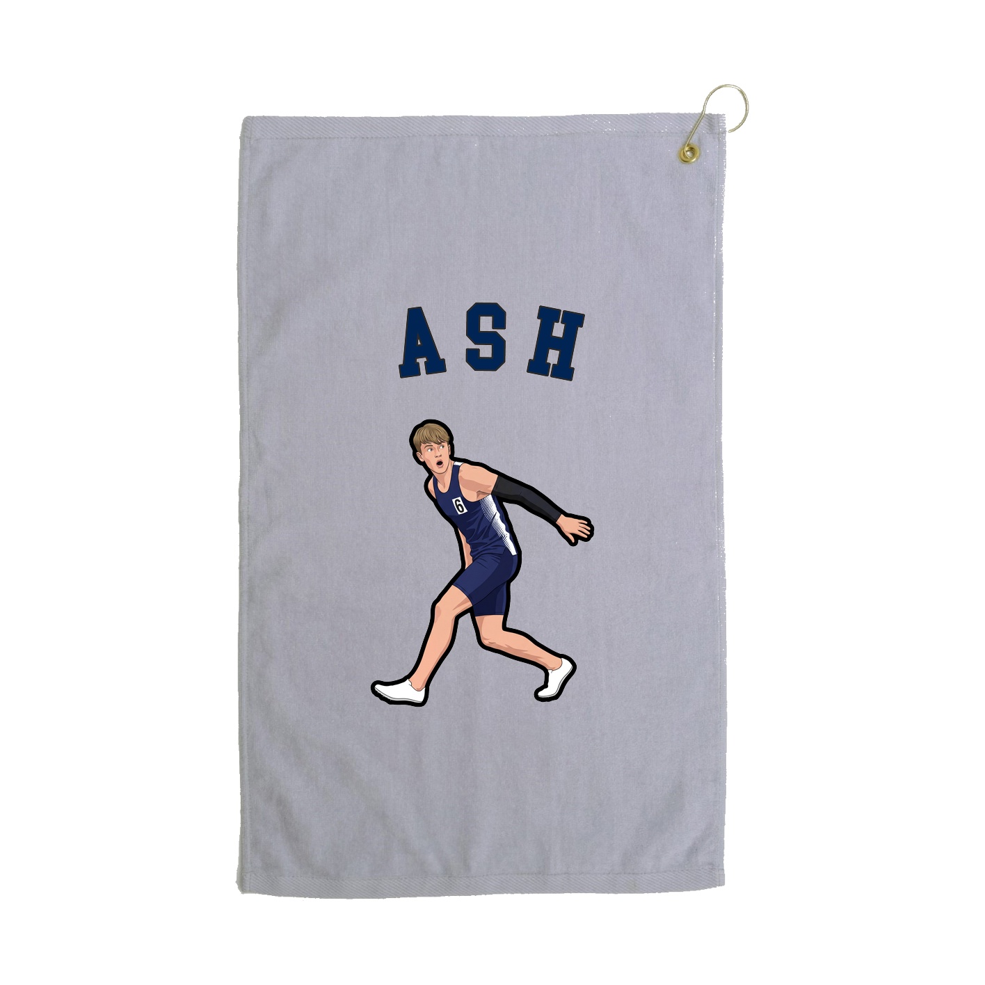 Golf Towel — Shirsey Arch in Grey