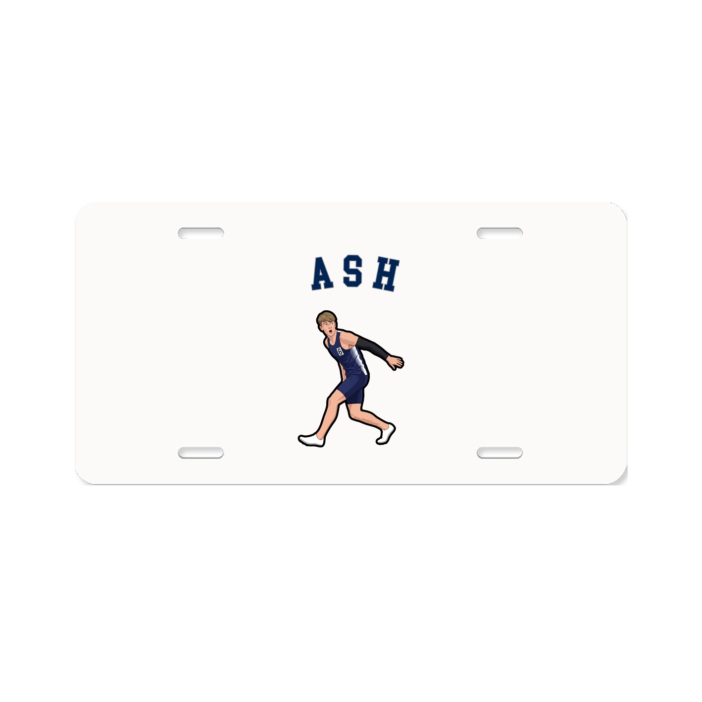 License Plate — Shirsey Arch in Classic