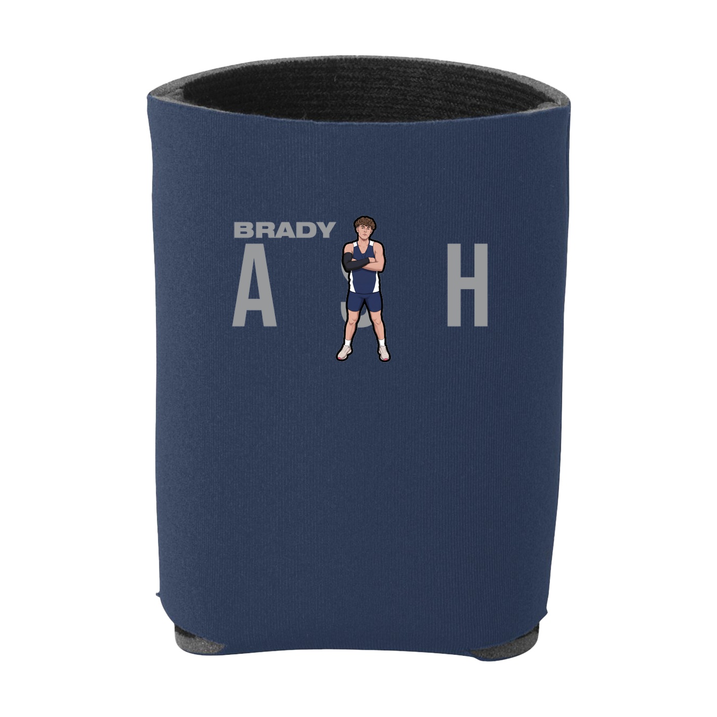 Can Holder — Player Name in Navy