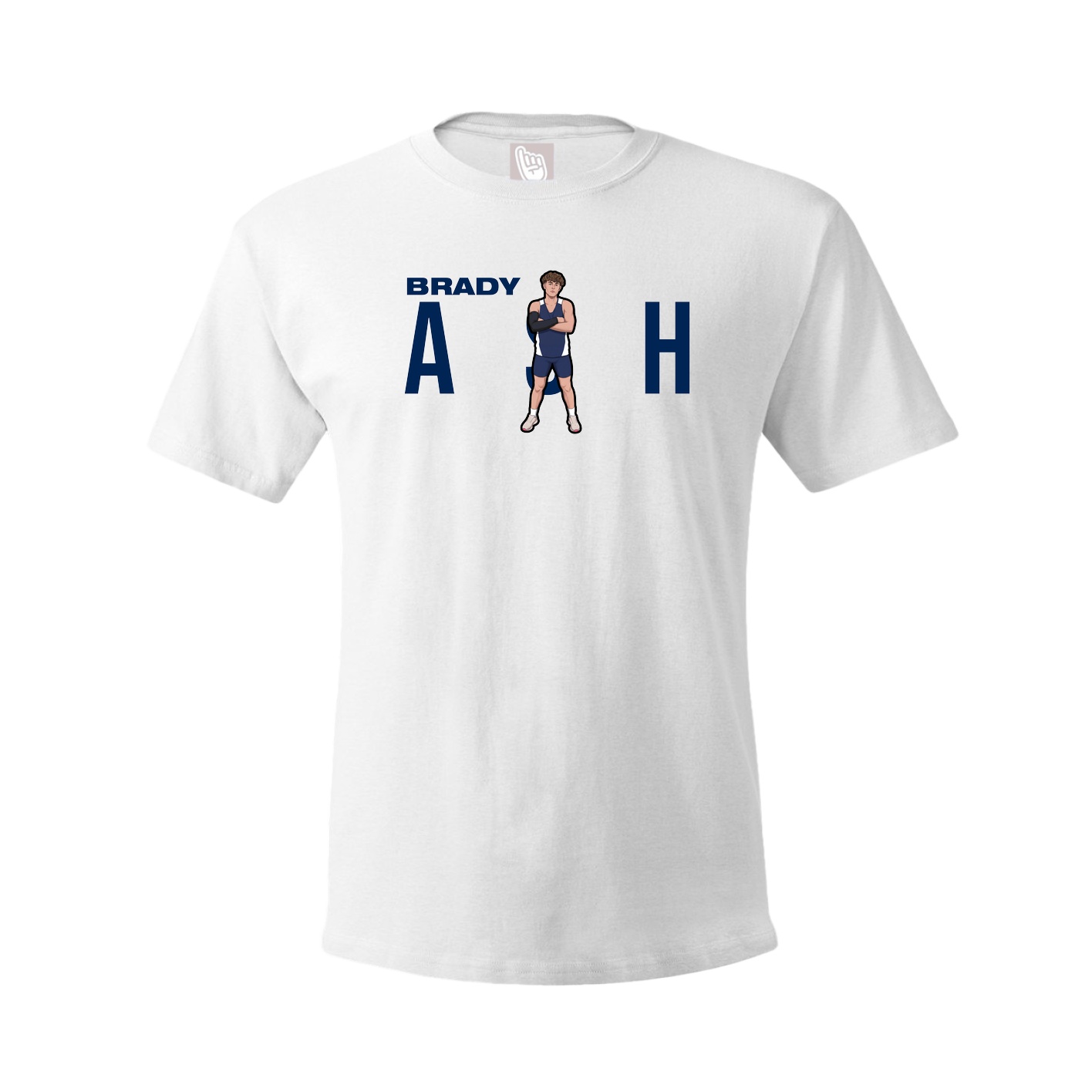 Youth Tee — Player Name in White