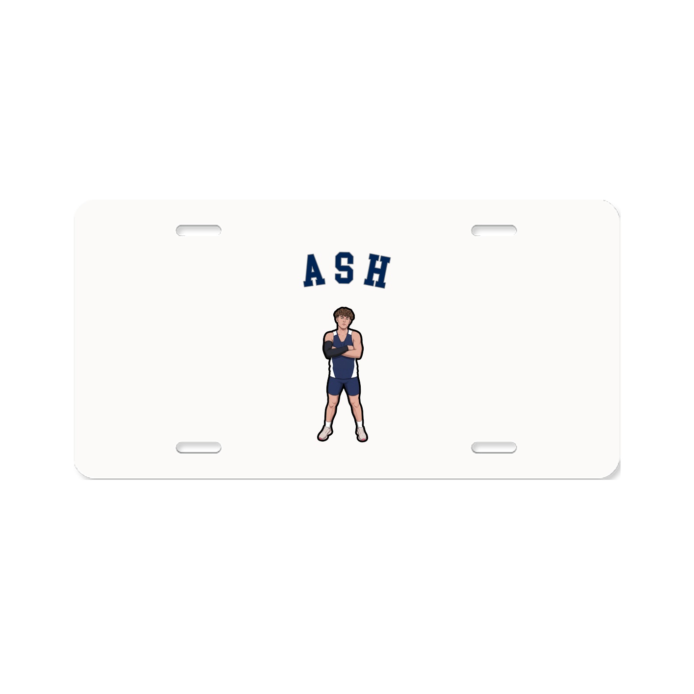 License Plate — Shirsey Arch in Classic