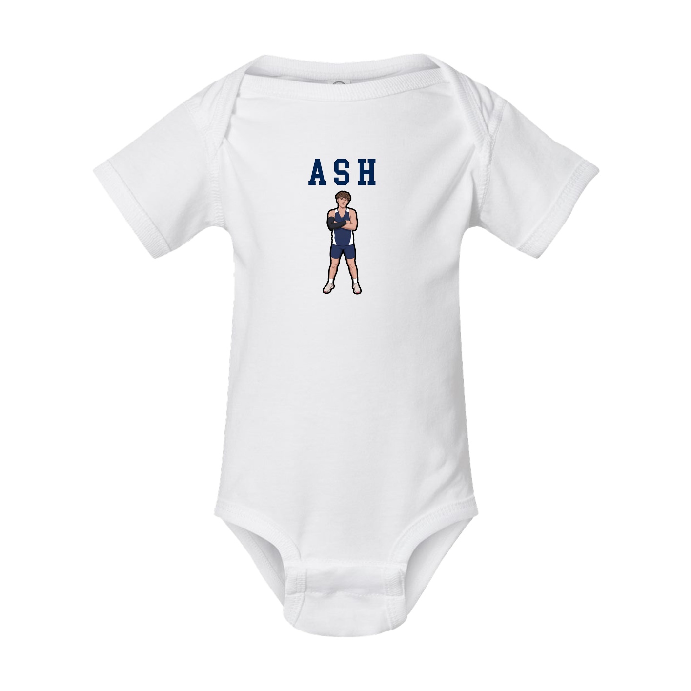 Baby Onesie — Shirsey in White
