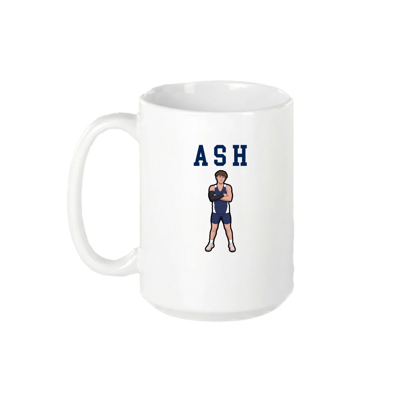 15oz Coffee Mug — Shirsey in White
