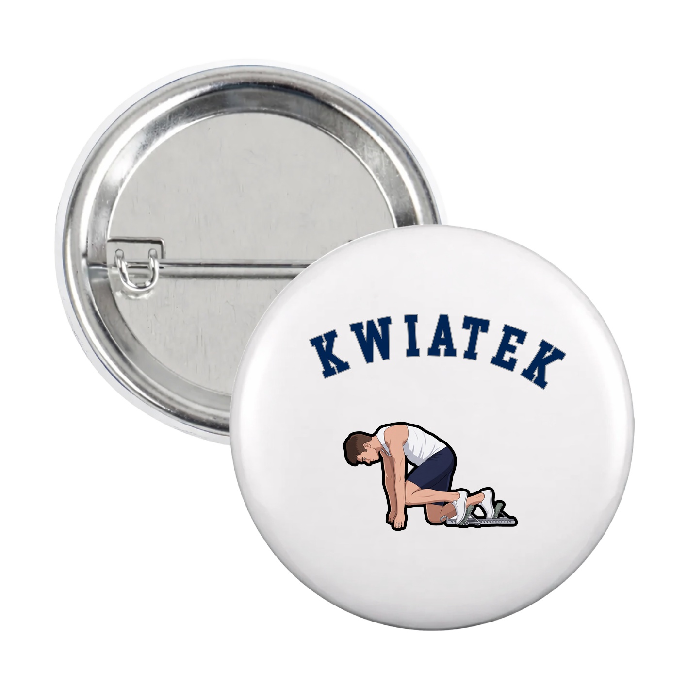 Game Day Button — Shirsey Arch in White