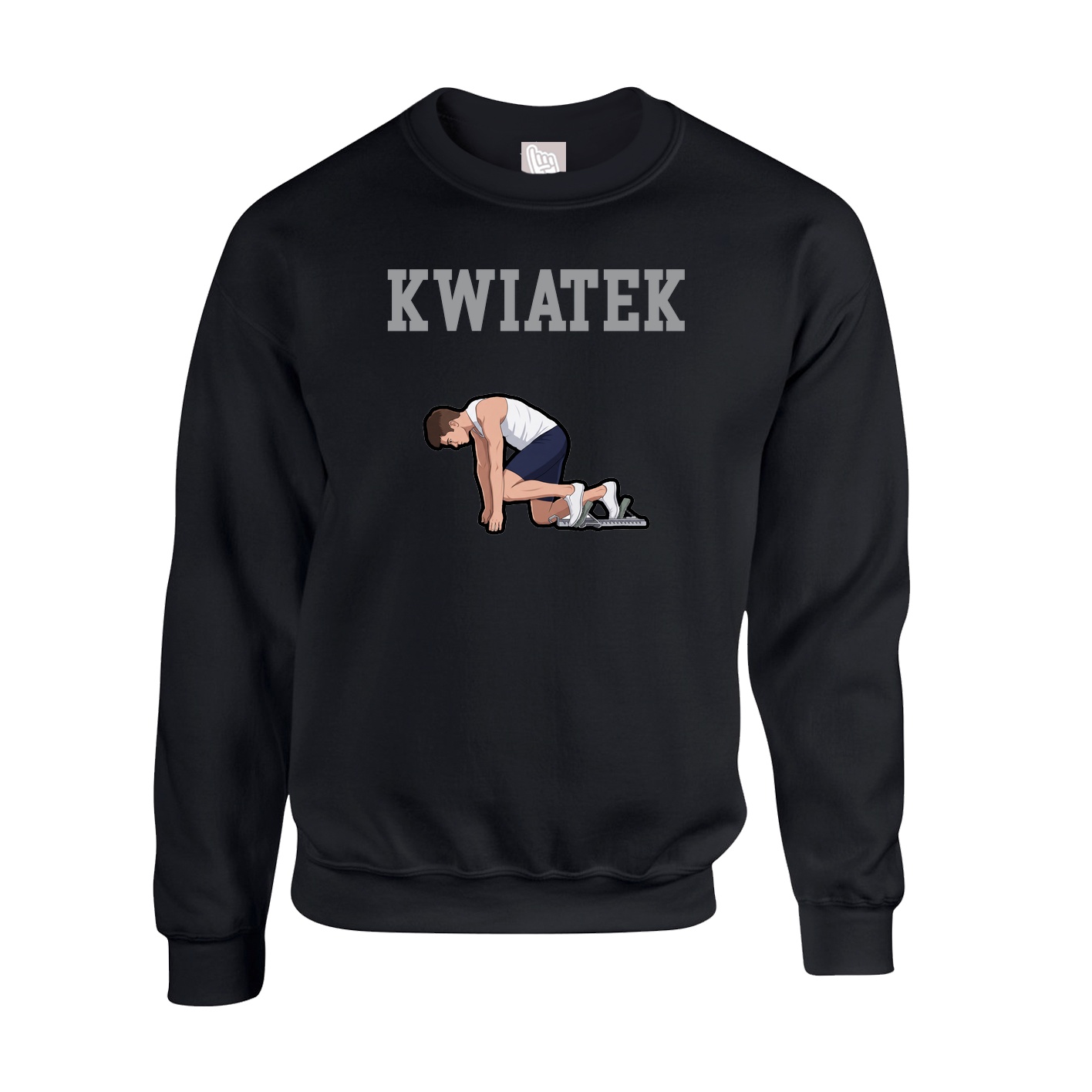 Fleece Crew — Shirsey in Black