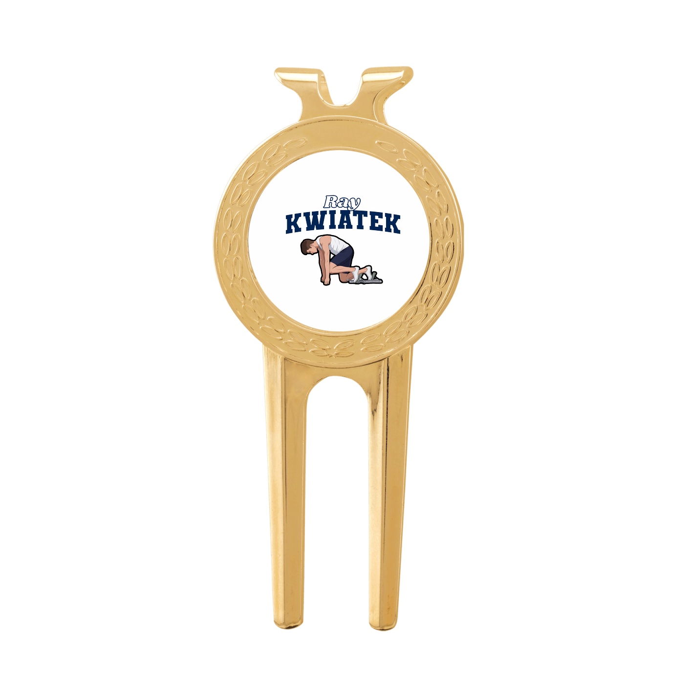 Divot Tool with Ball Marker — Name Arch in Classic