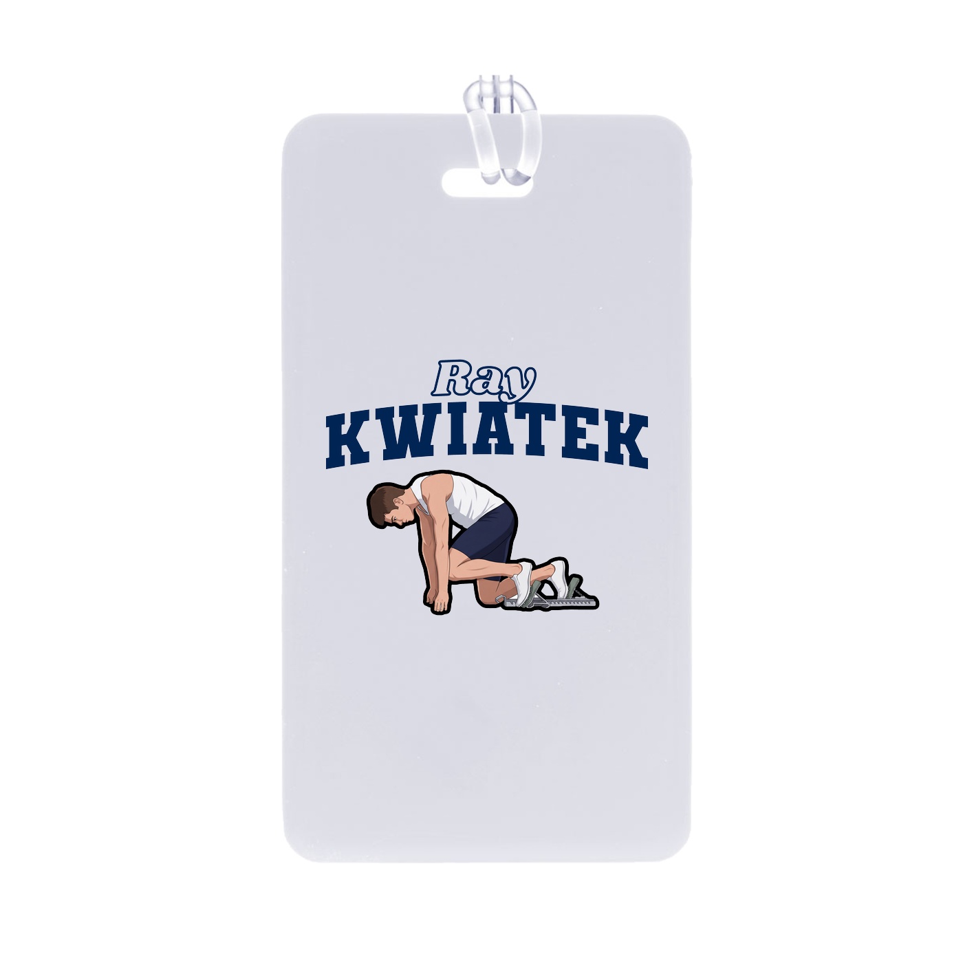 Bag Tag — Name Arch in Classic