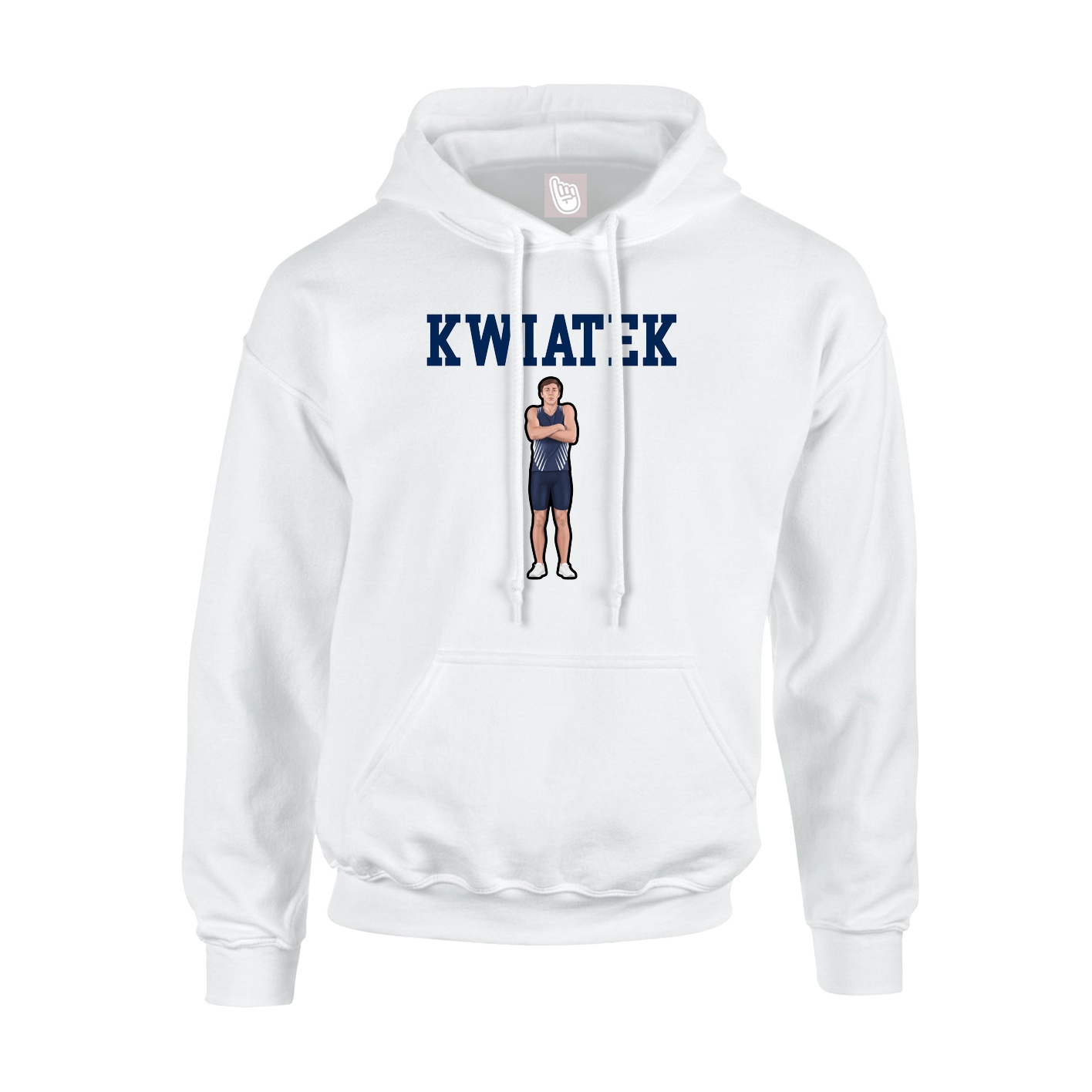Hoodie — Shirsey in White
