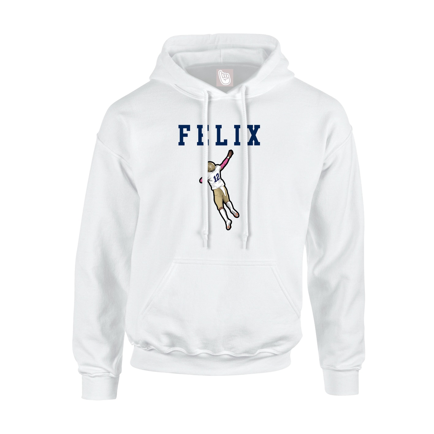 Hoodie — Shirsey in White