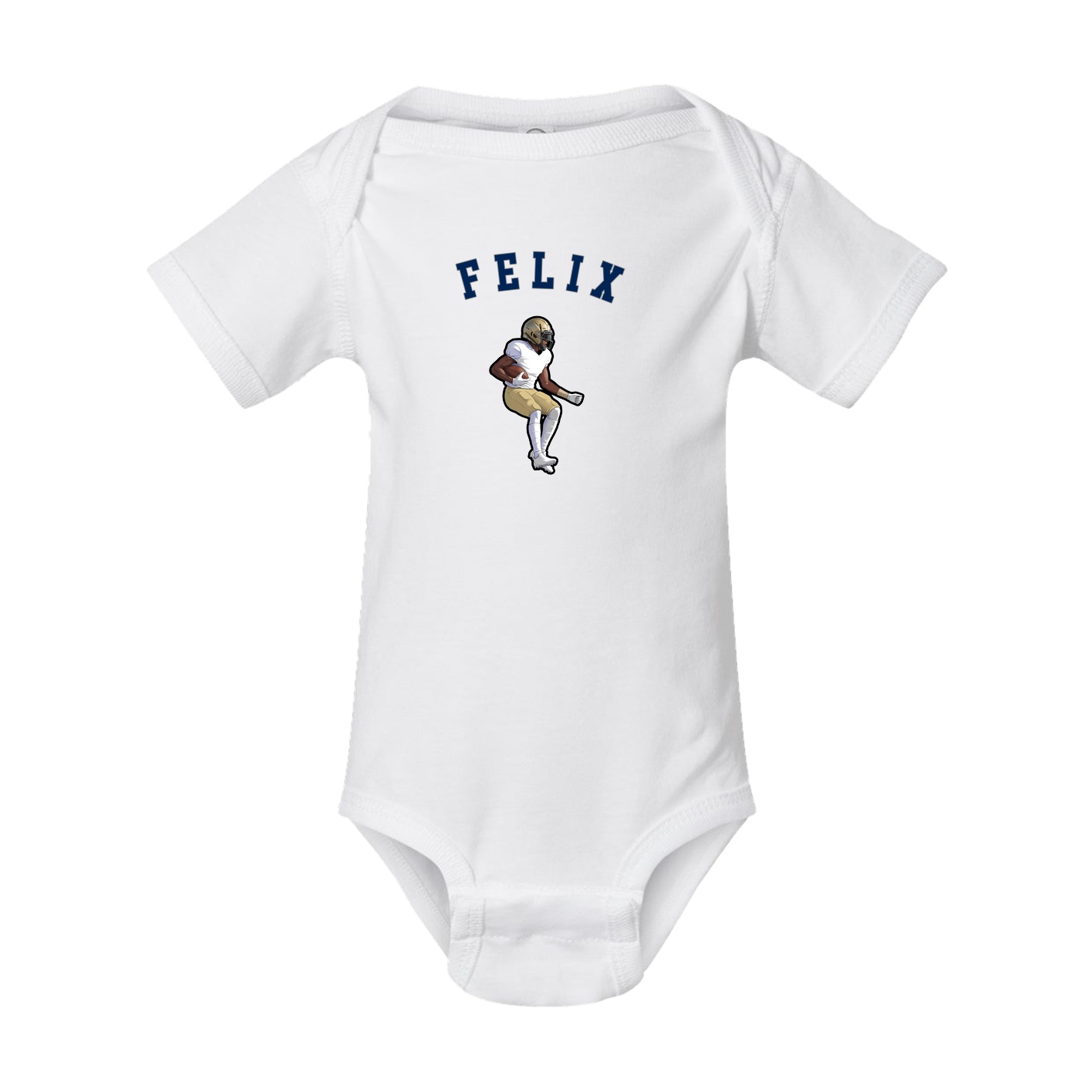 Baby Onesie — Shirsey Arch in White