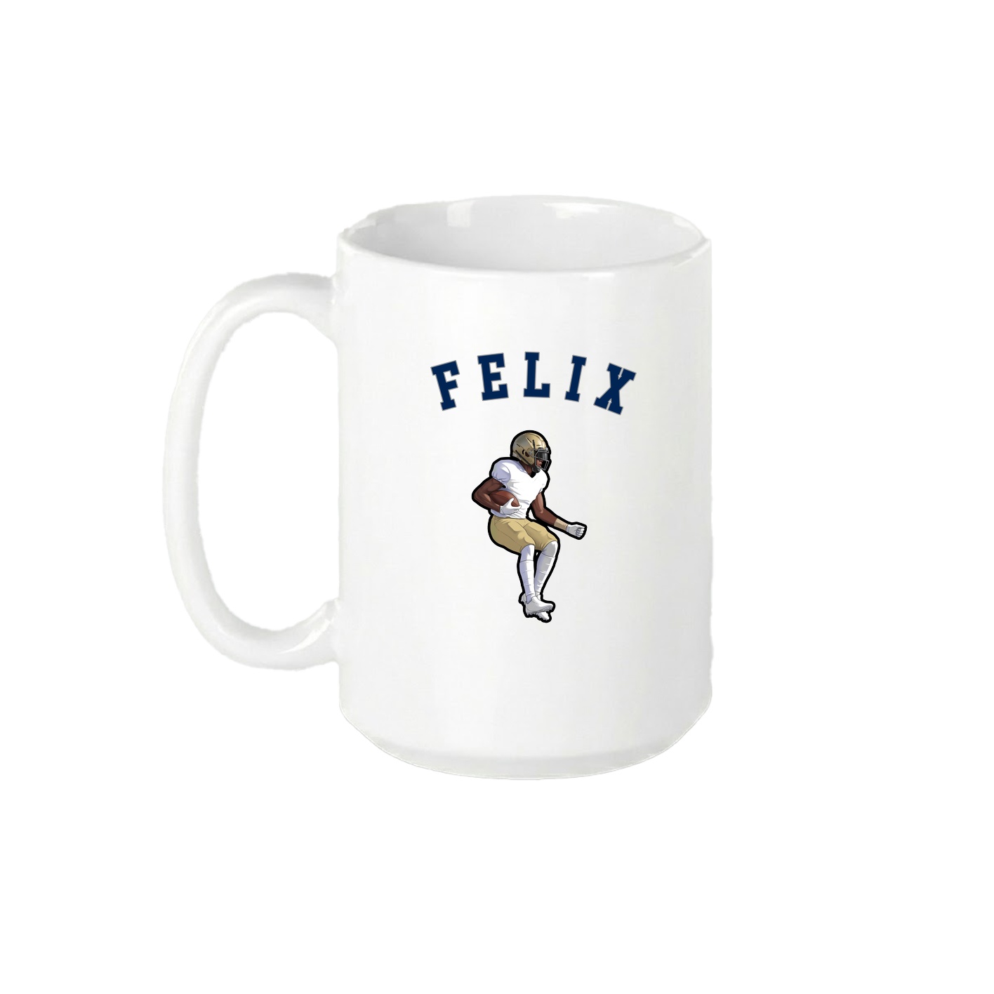 15oz Coffee Mug — Shirsey Arch in White