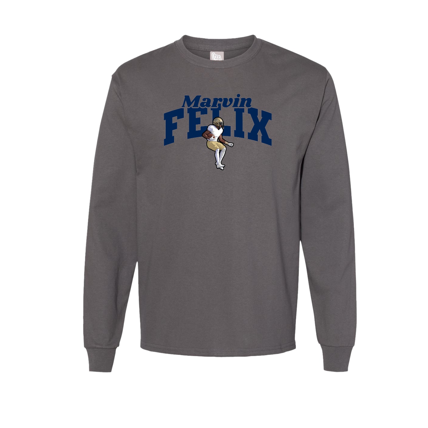 Long Sleeve Tee — Signature Arch in Grey