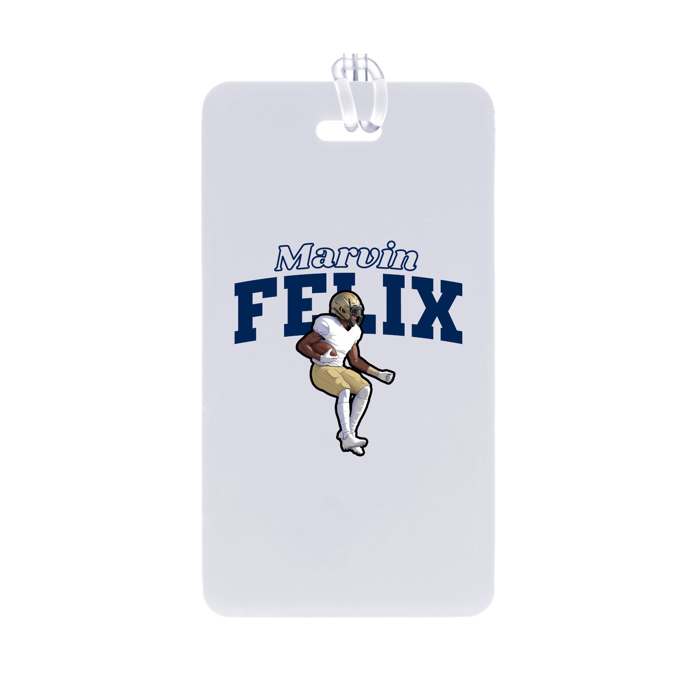 Bag Tag — Name Arch in Classic