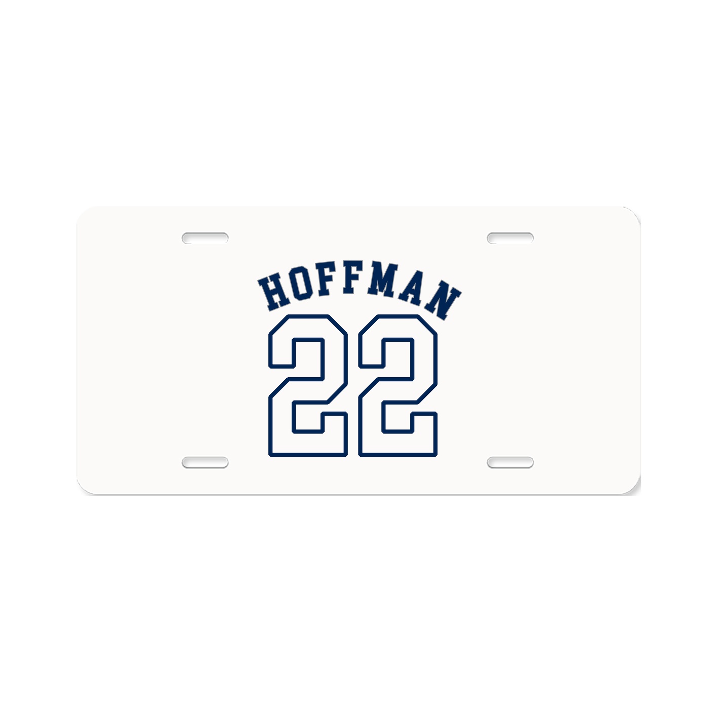 License Plate — Shirsey Arch in Classic