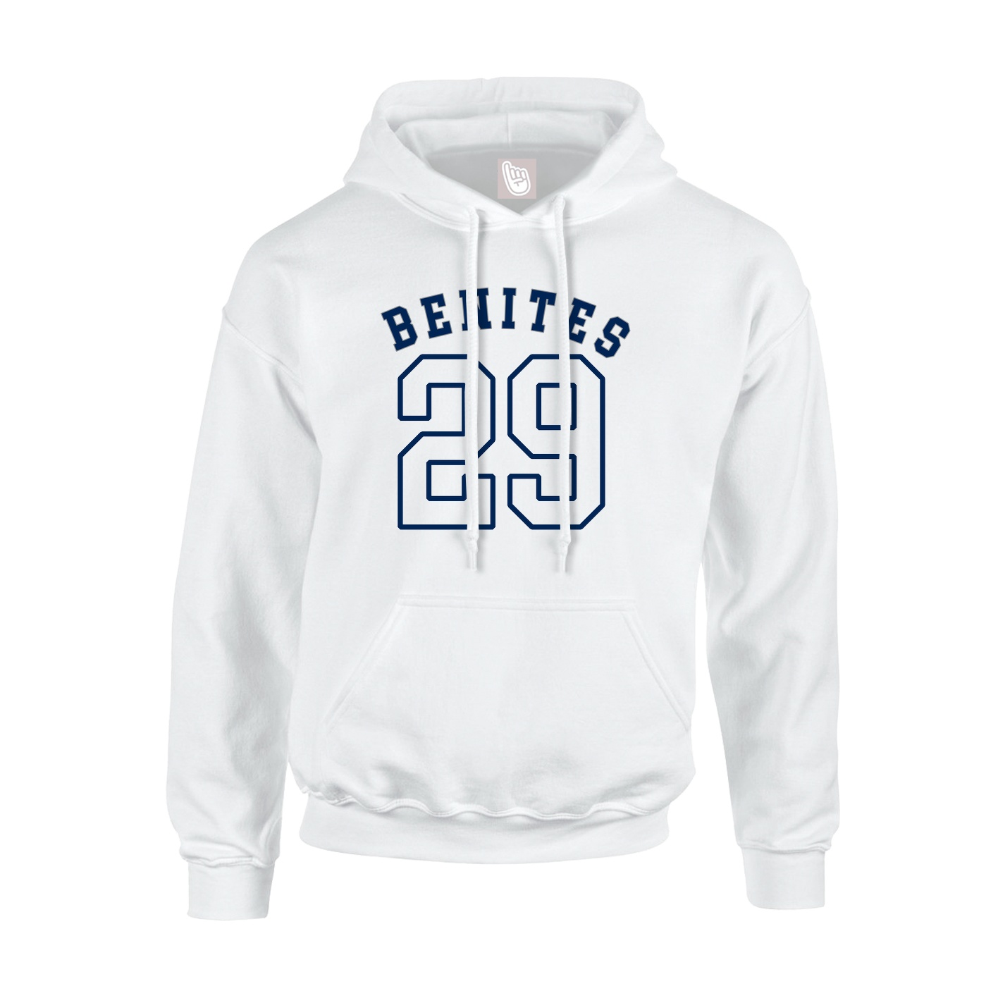 Hoodie — Shirsey Arch in White