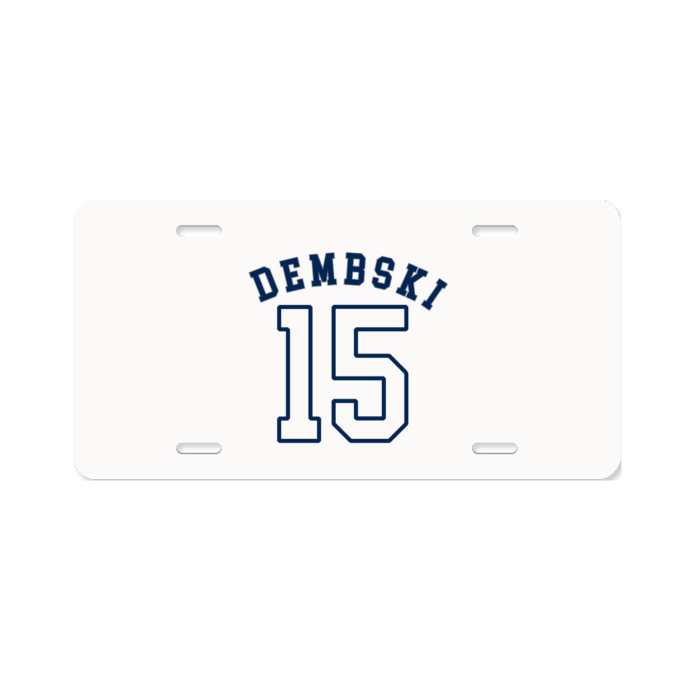 License Plate — Shirsey Arch in Classic