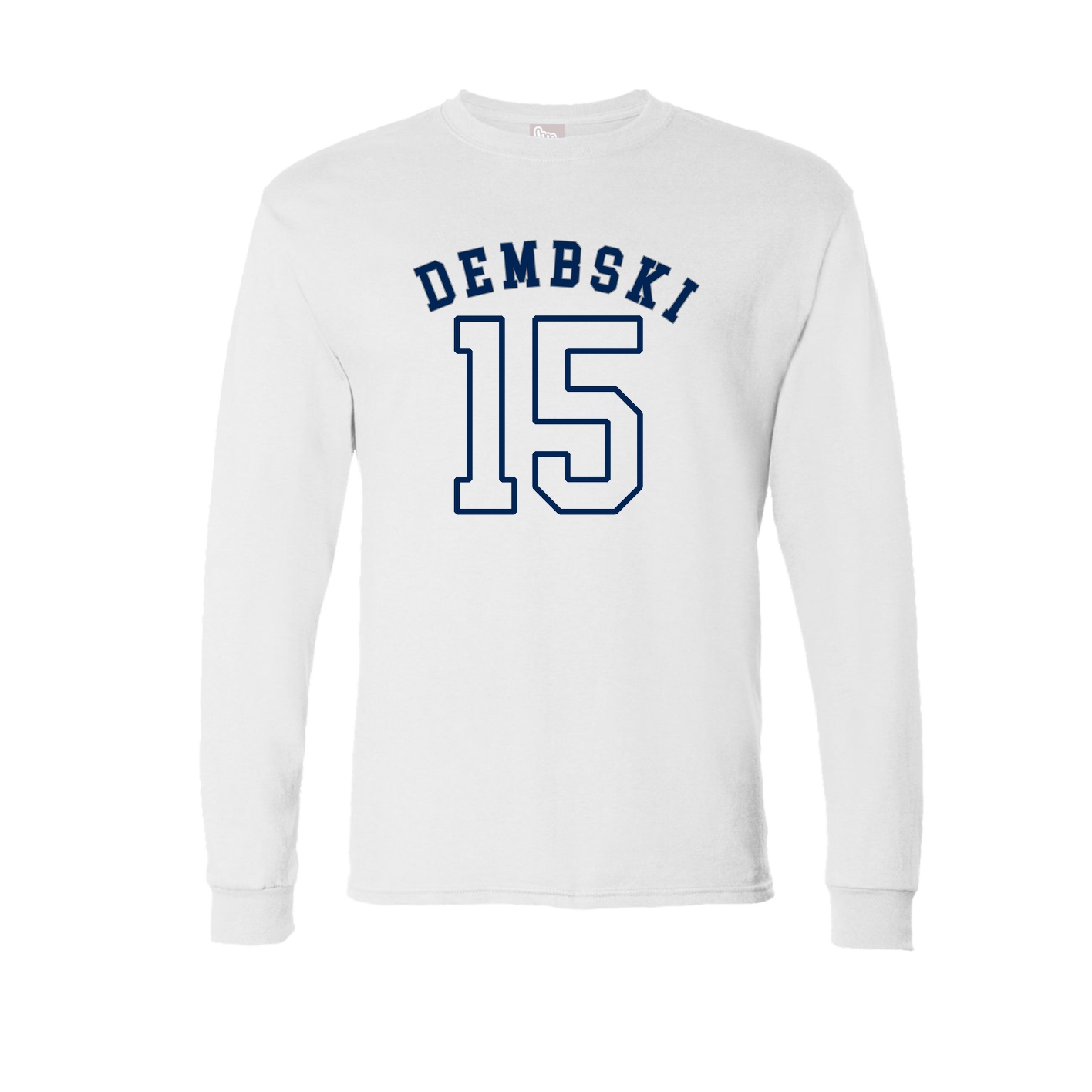 Long Sleeve Tee — Shirsey Arch in White