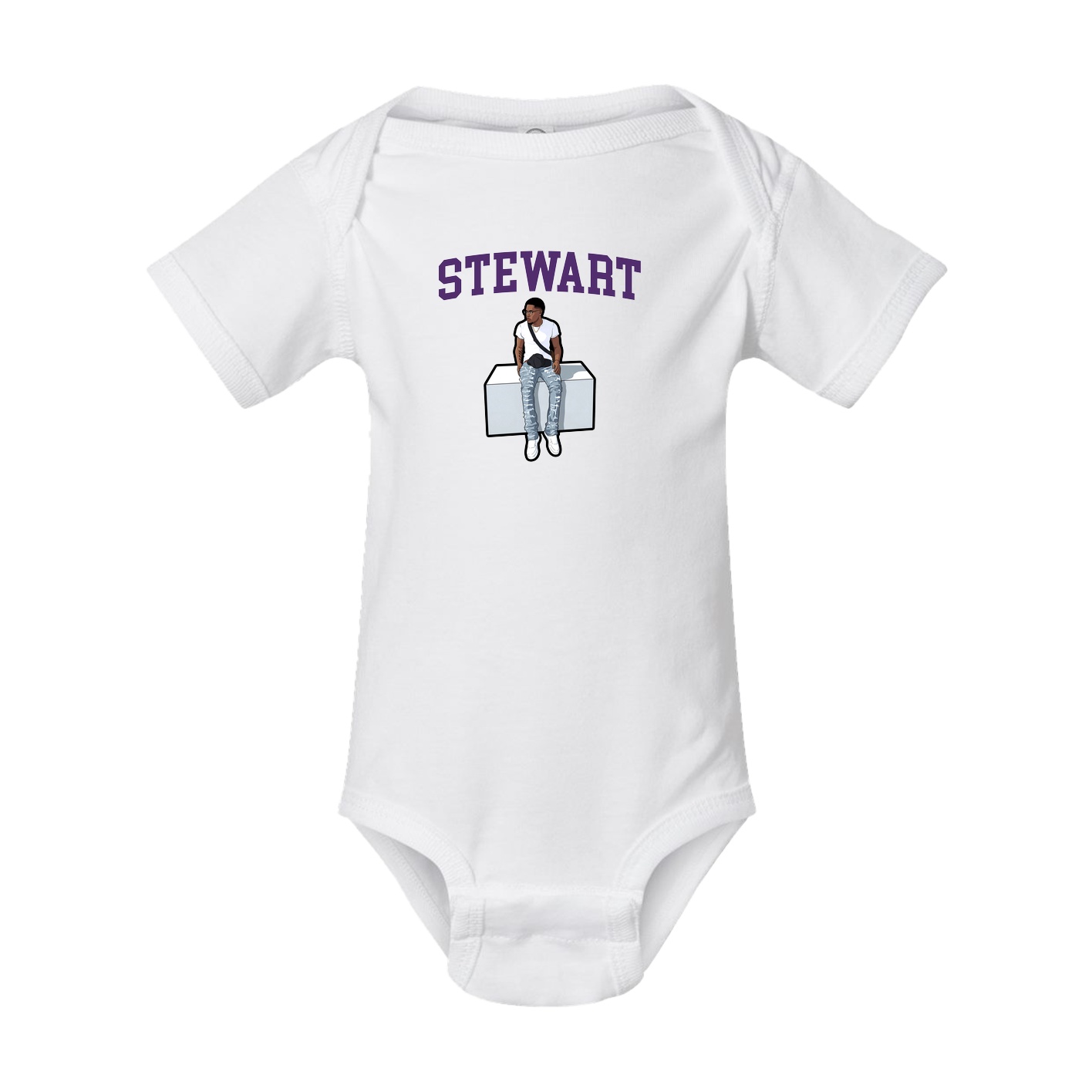 Baby Onesie — Shirsey in White