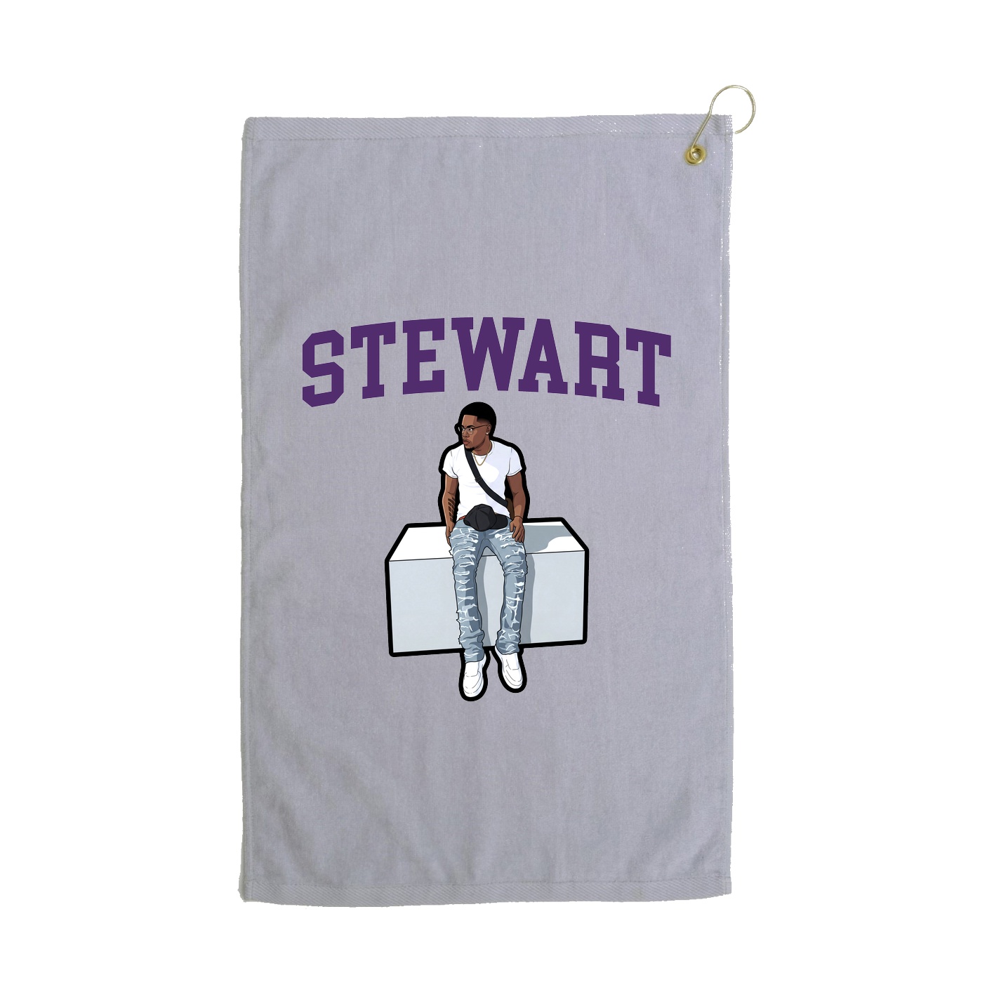 Golf Towel — Shirsey in Grey