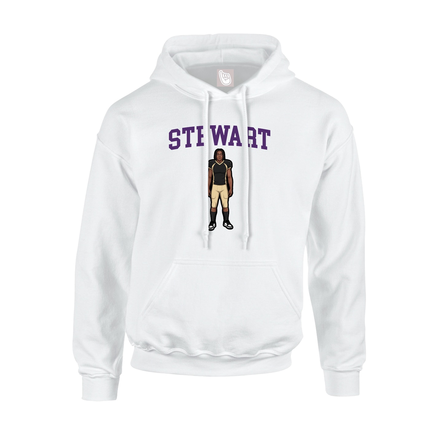 Youth Hoodie — Shirsey in White