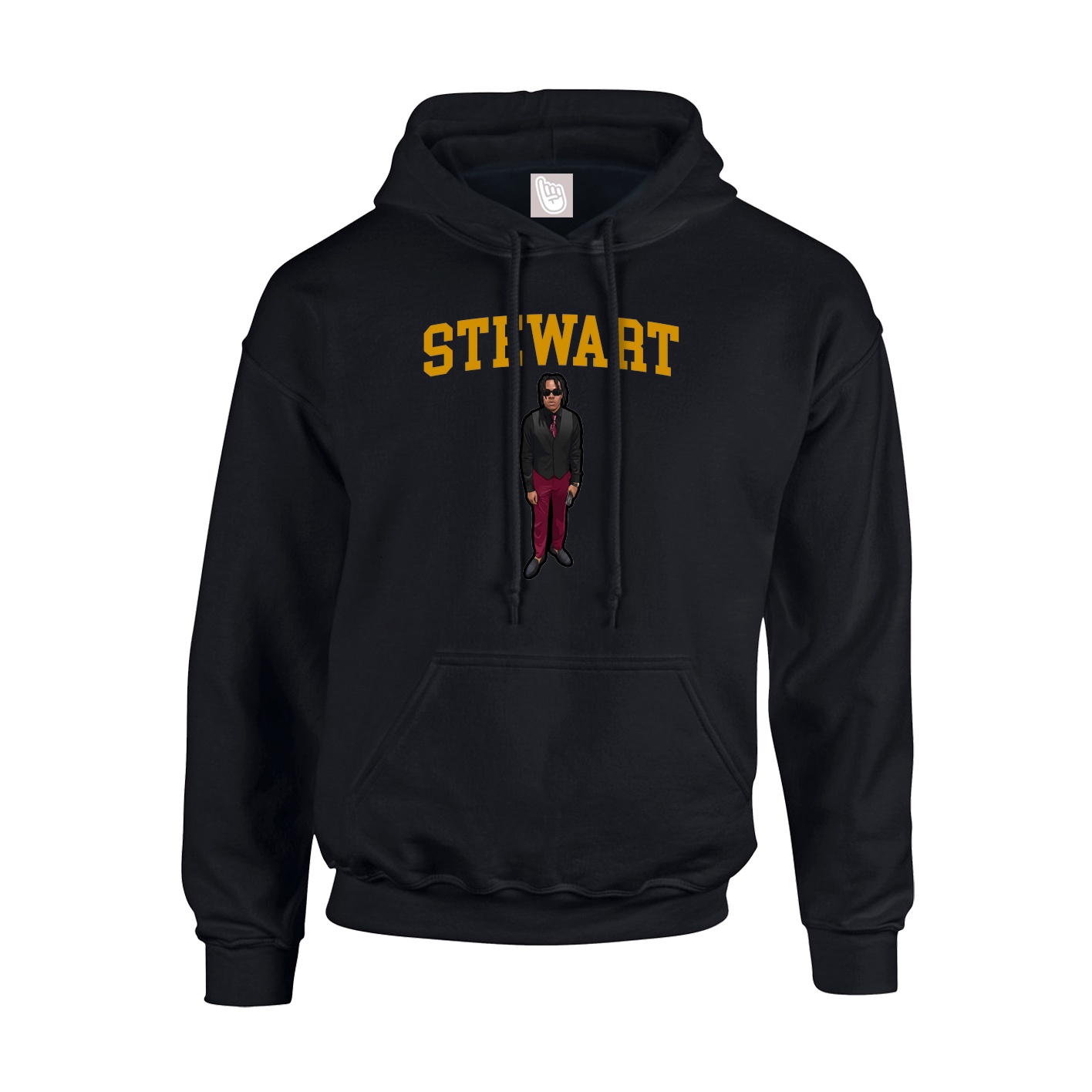 Youth Hoodie — Shirsey in Black