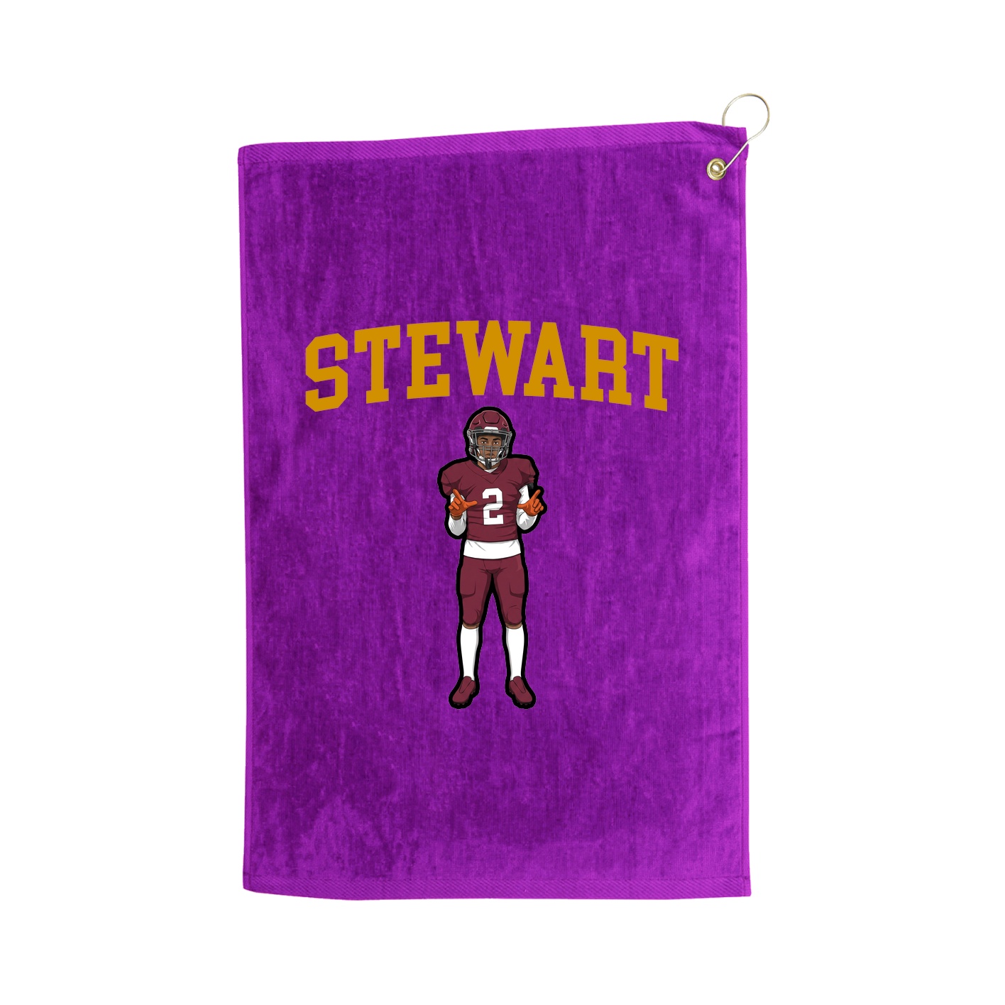 Golf Towel — Shirsey in Purple