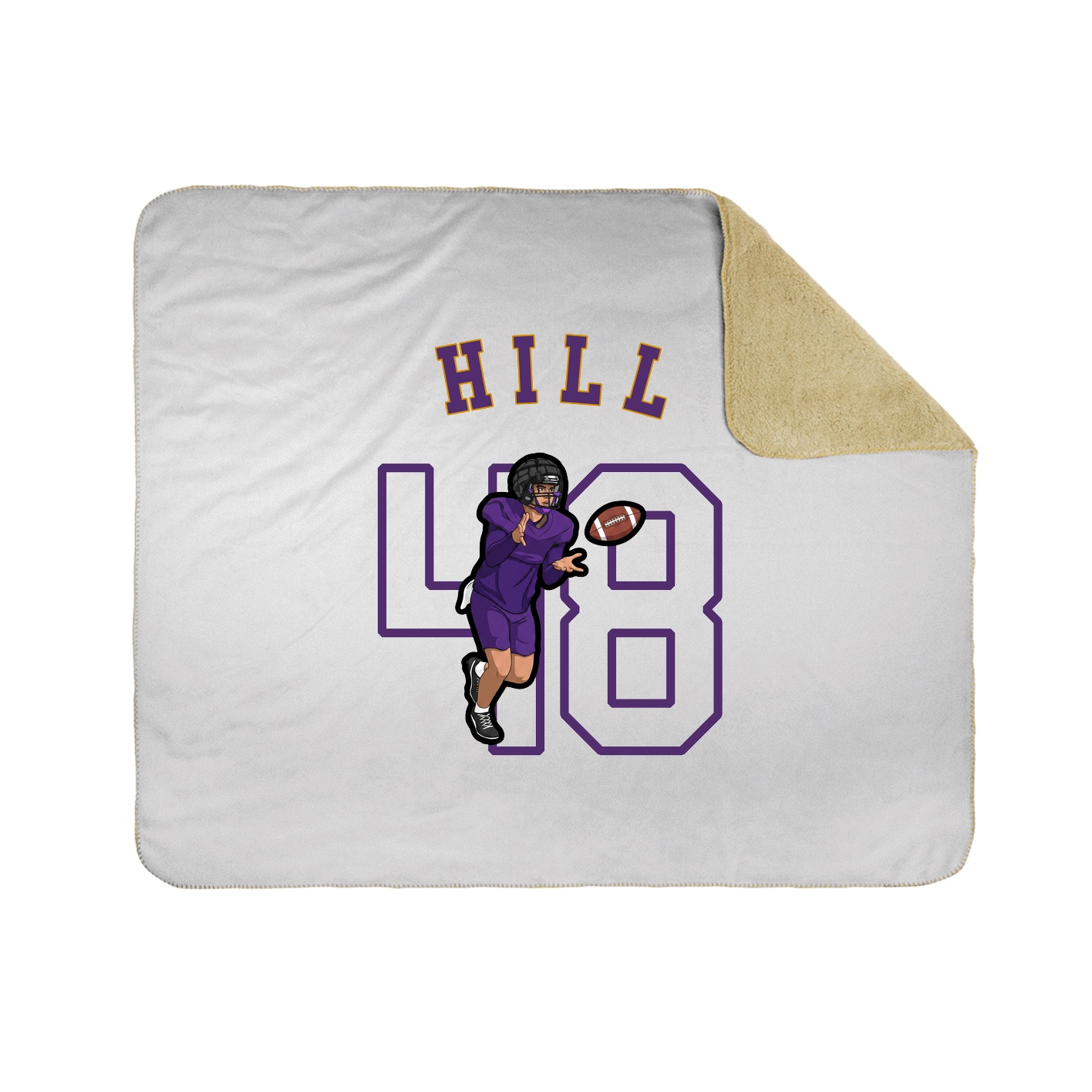 Throw Blanket — Shirsey Arch in White