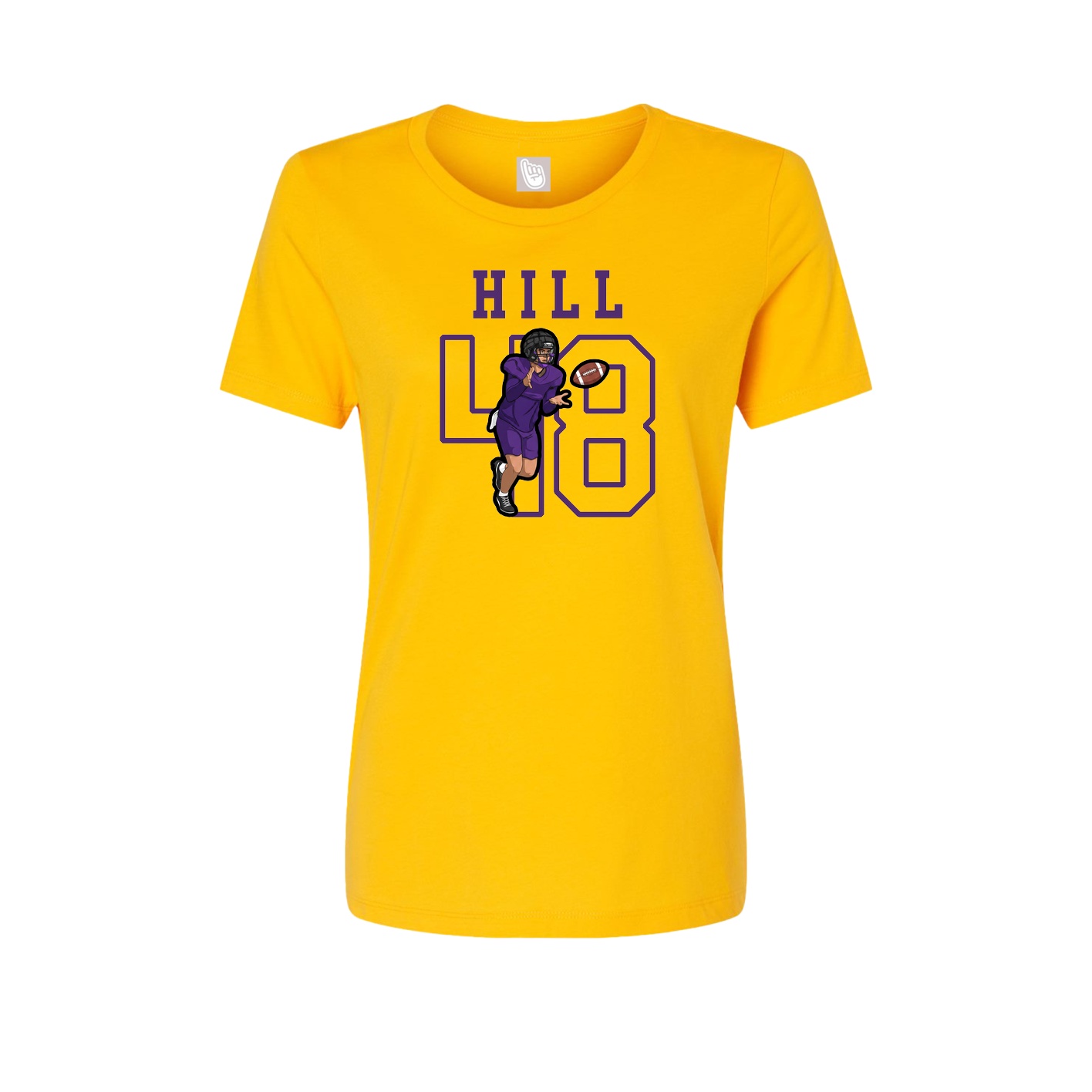 Fitted Women's Tee — Shirsey in Gold
