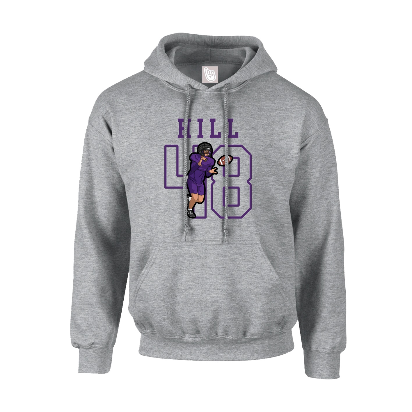 Hoodie — Shirsey in Grey