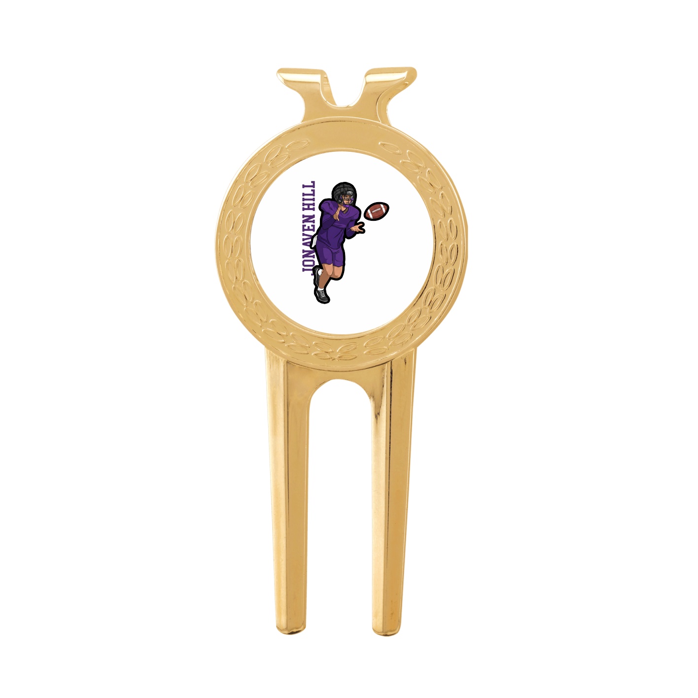 Divot Tool with Ball Marker — Name Vertical in Classic