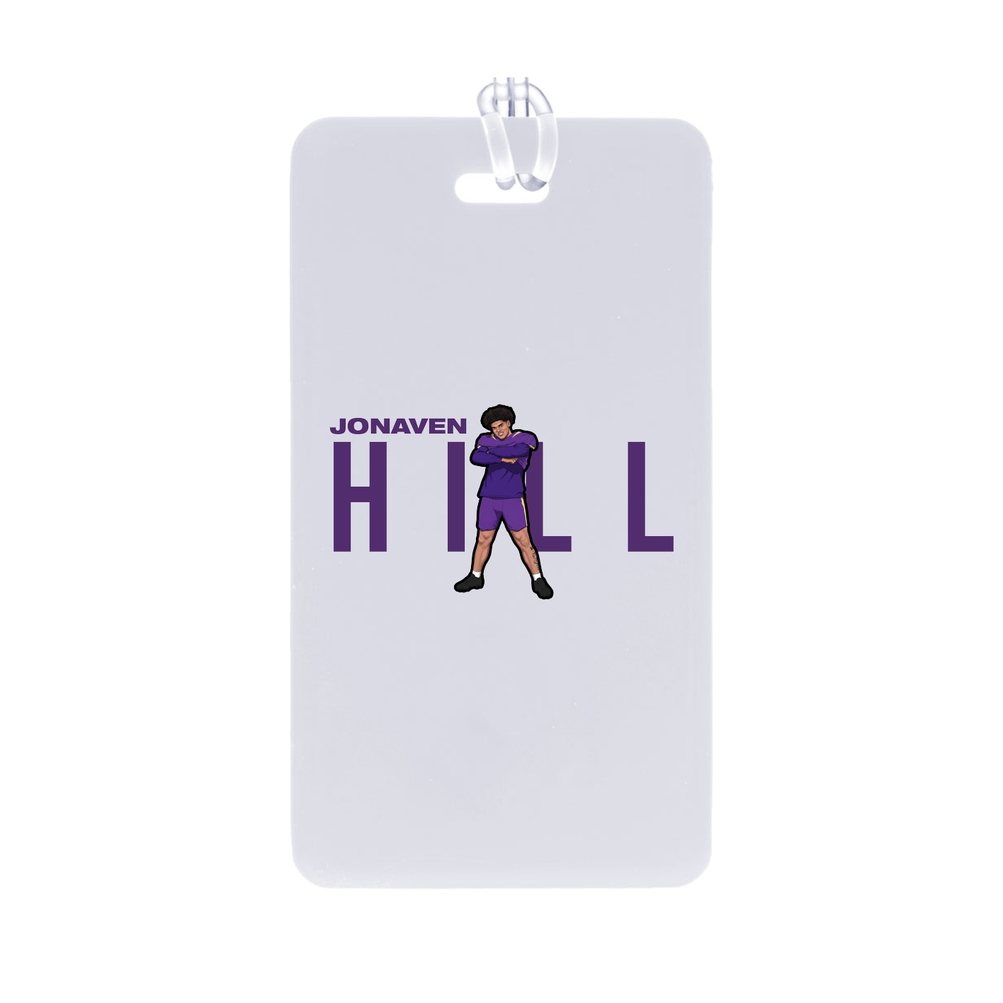 Bag Tag — Player Name in Classic