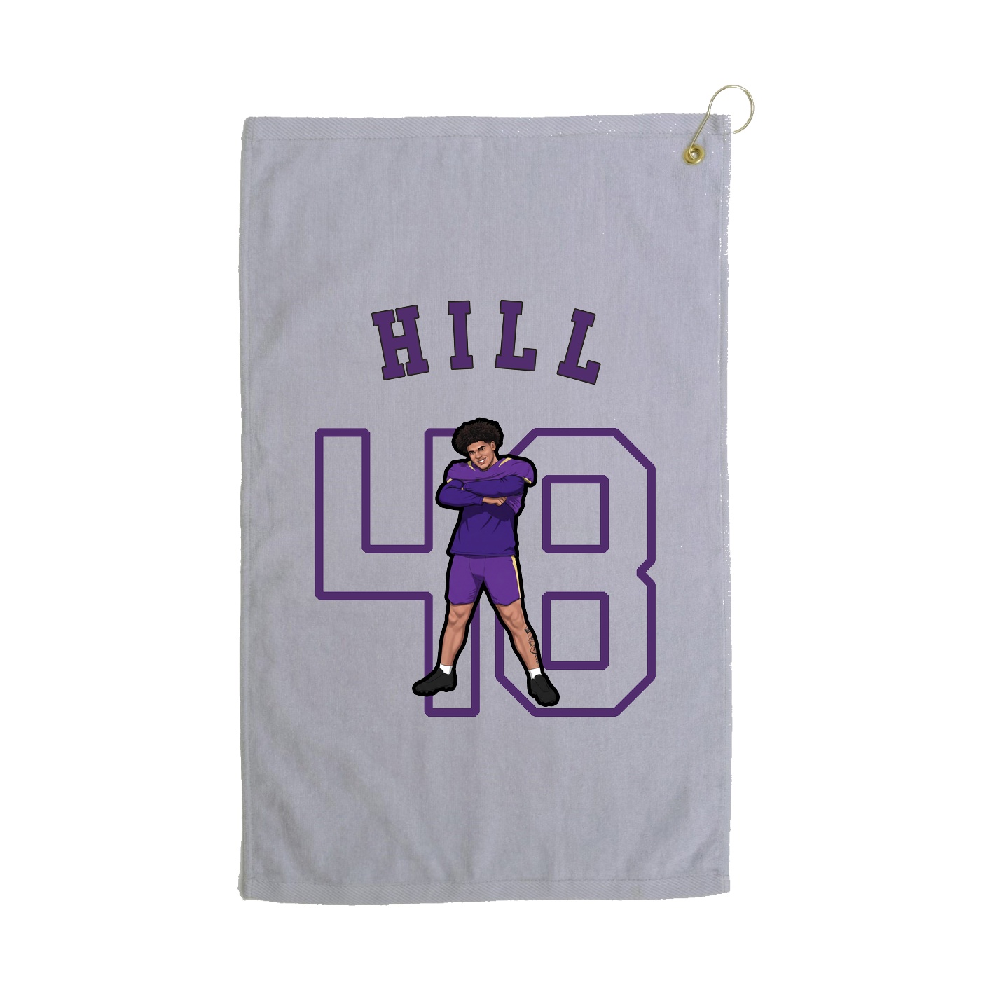 Golf Towel — Shirsey Arch in Grey