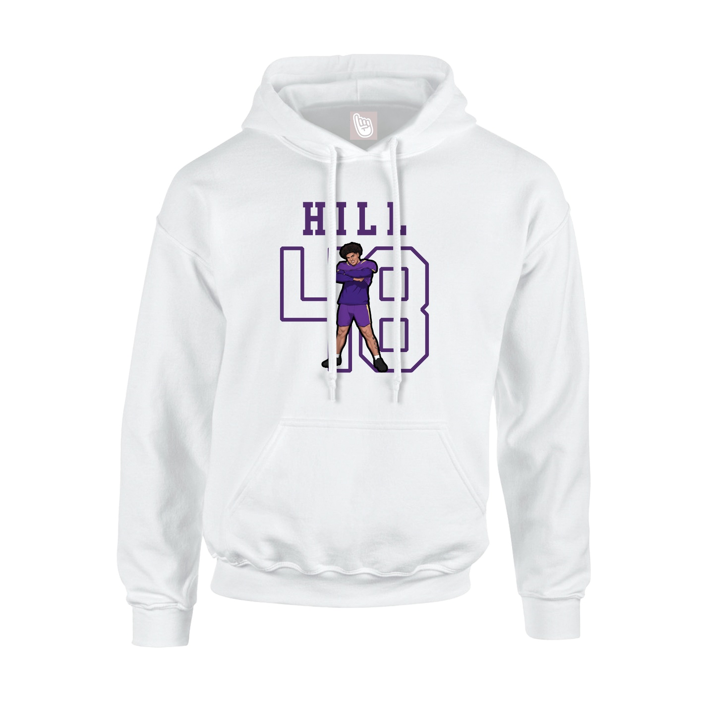 Youth Hoodie — Shirsey in White