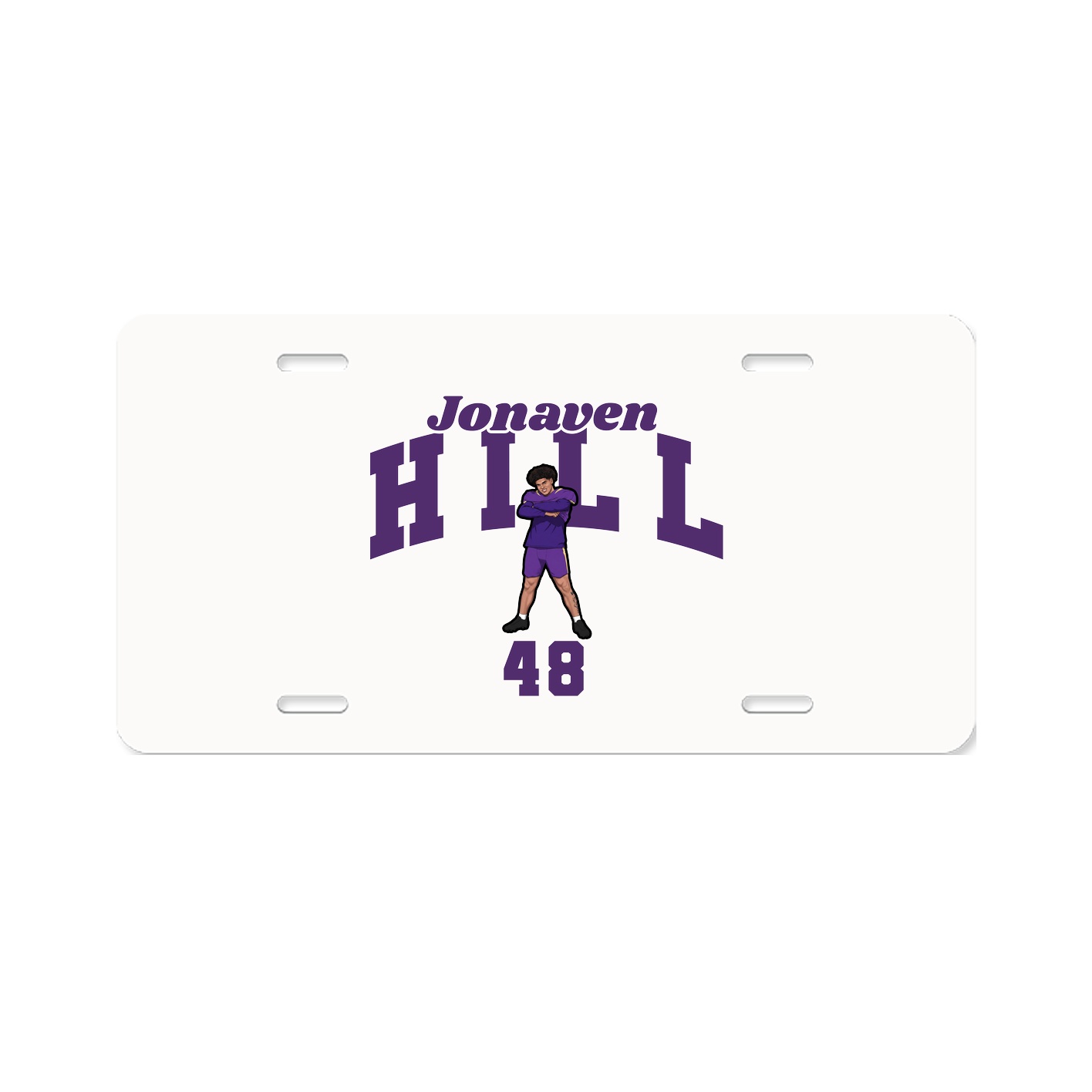 License Plate — Signature Arch in Classic