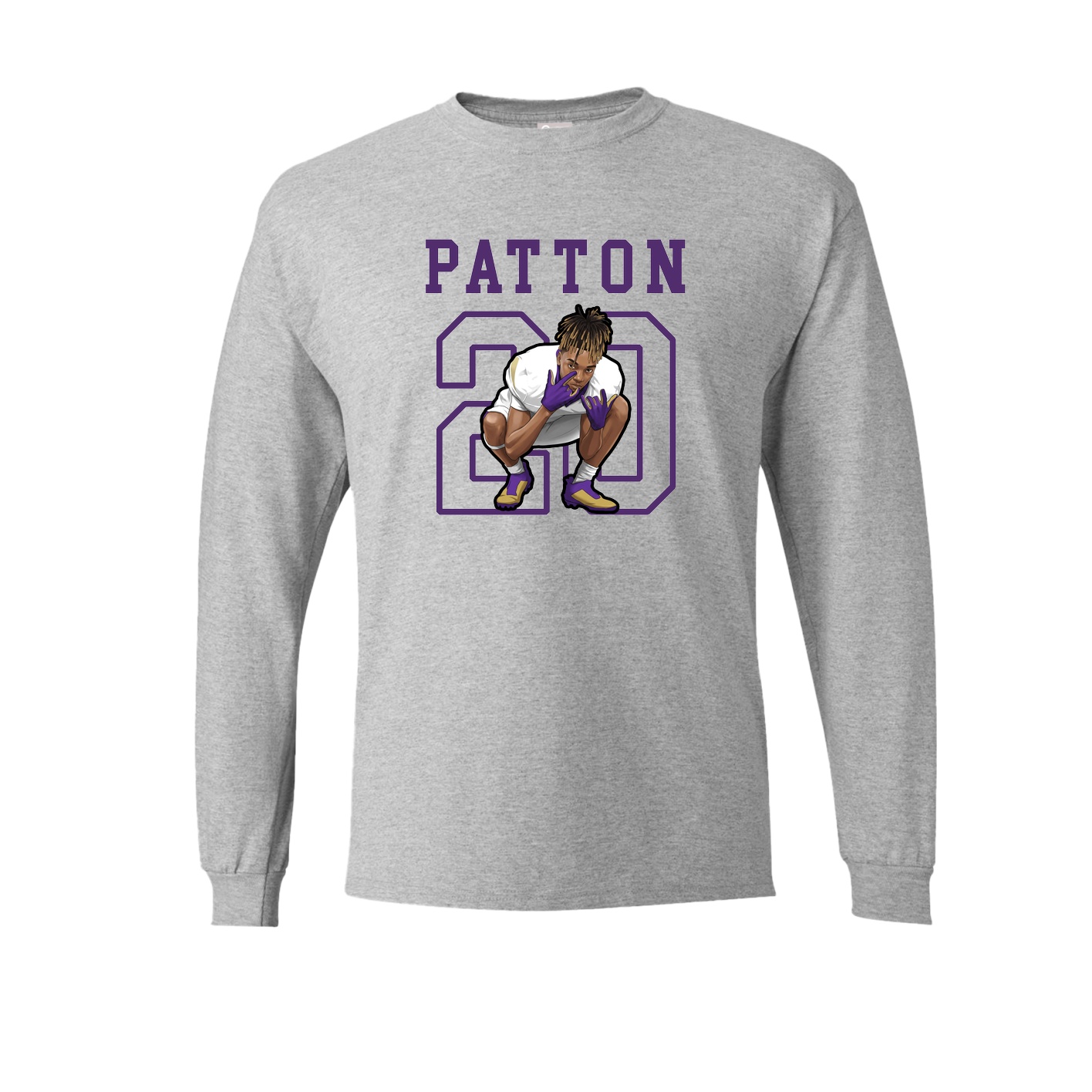 Long Sleeve Tee — Shirsey in Grey