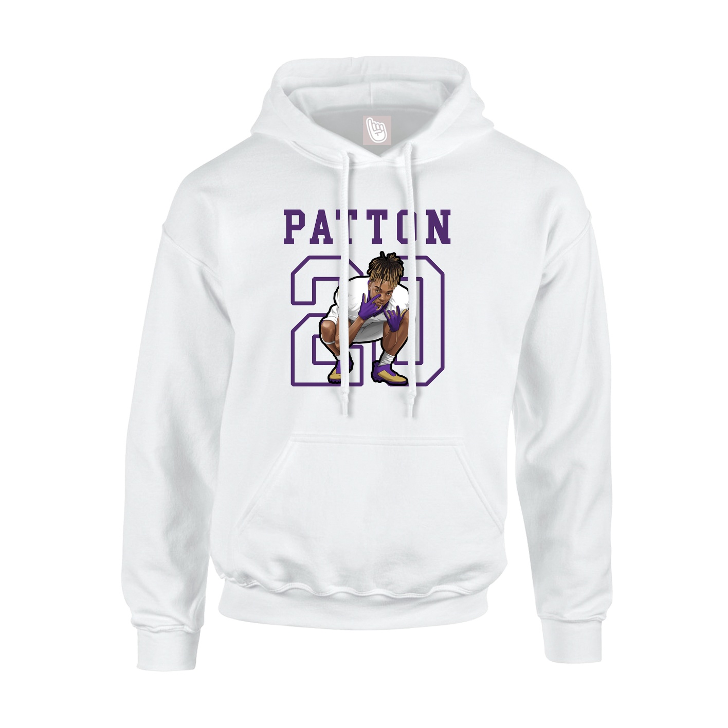 Youth Hoodie — Shirsey in White