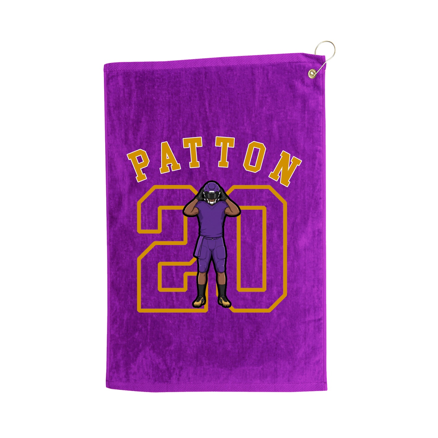 Golf Towel — Shirsey Arch in Purple