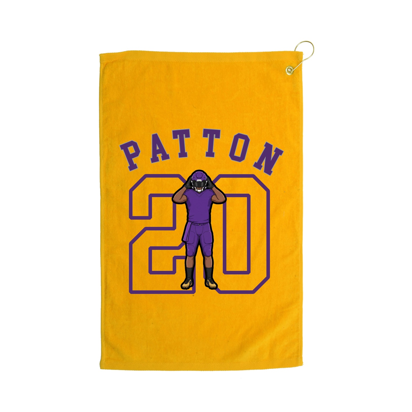 Golf Towel — Shirsey Arch in Gold