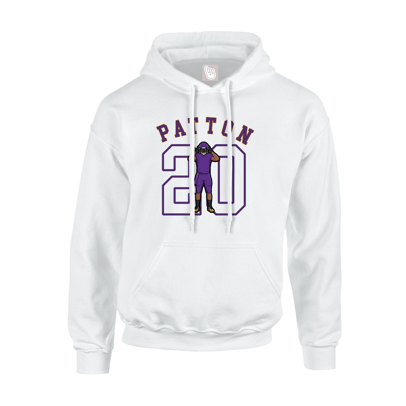 Hoodie — Shirsey Arch in White