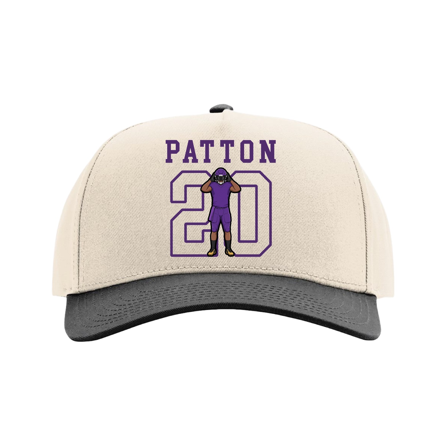 Full Fabric Five-Panel Champ Cap