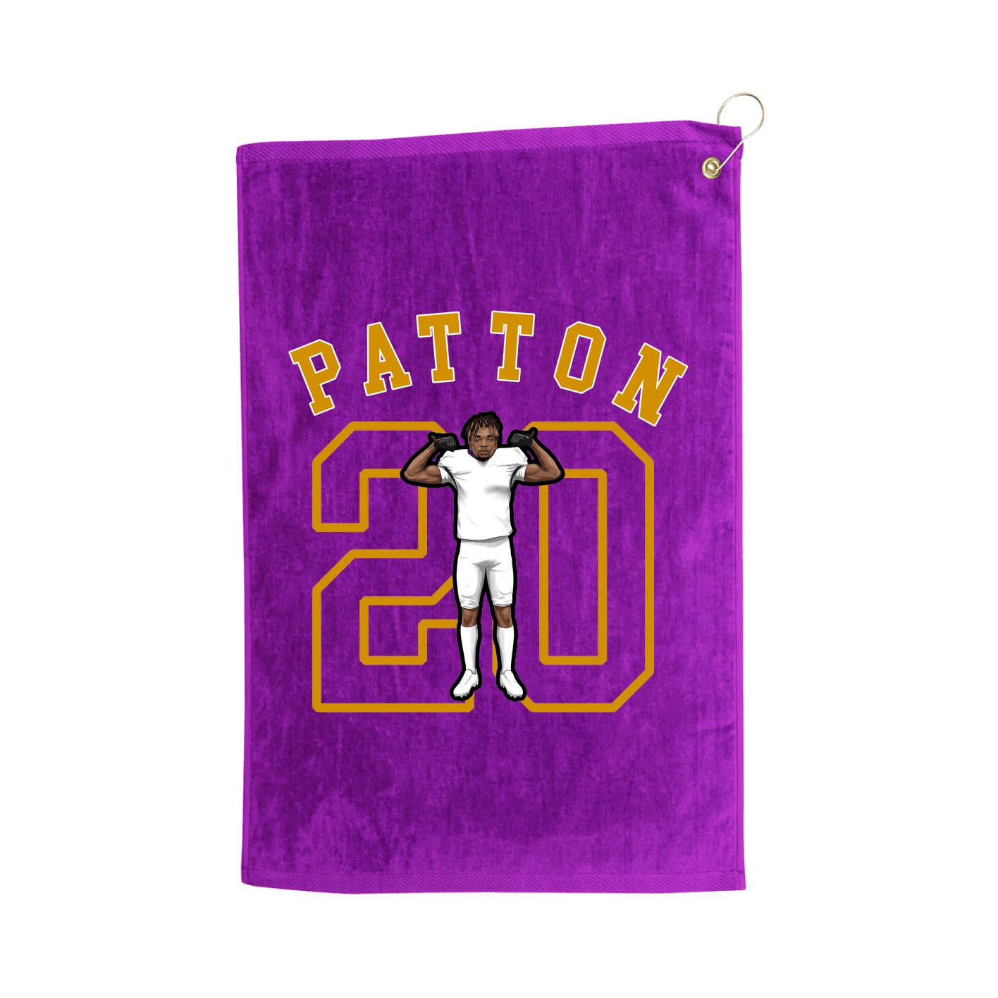 Golf Towel — Shirsey Arch in Purple