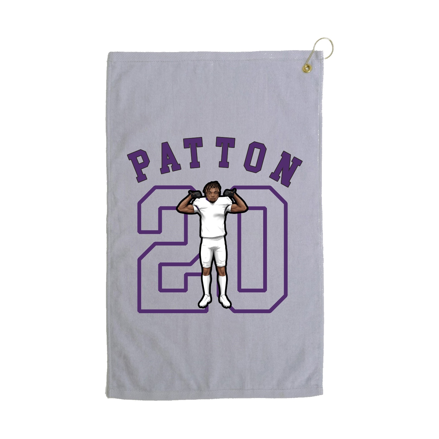 Golf Towel — Shirsey Arch in Grey