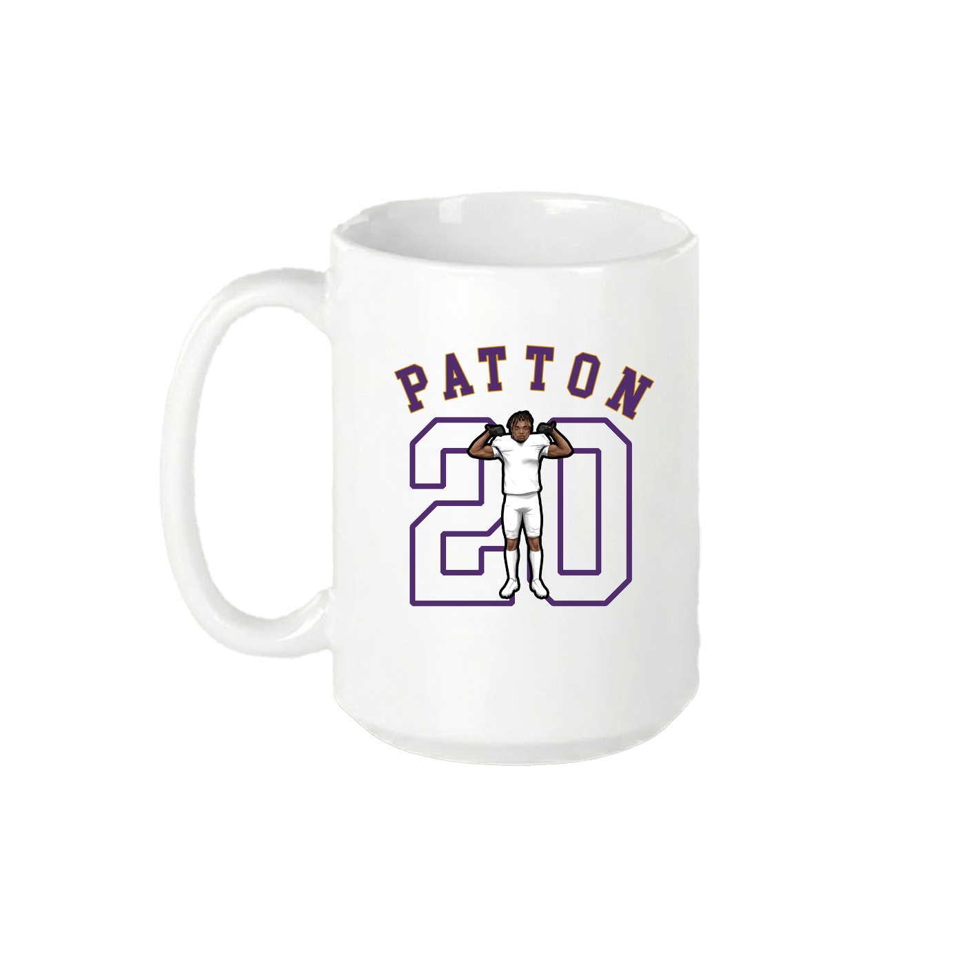 15oz Coffee Mug — Shirsey Arch in White
