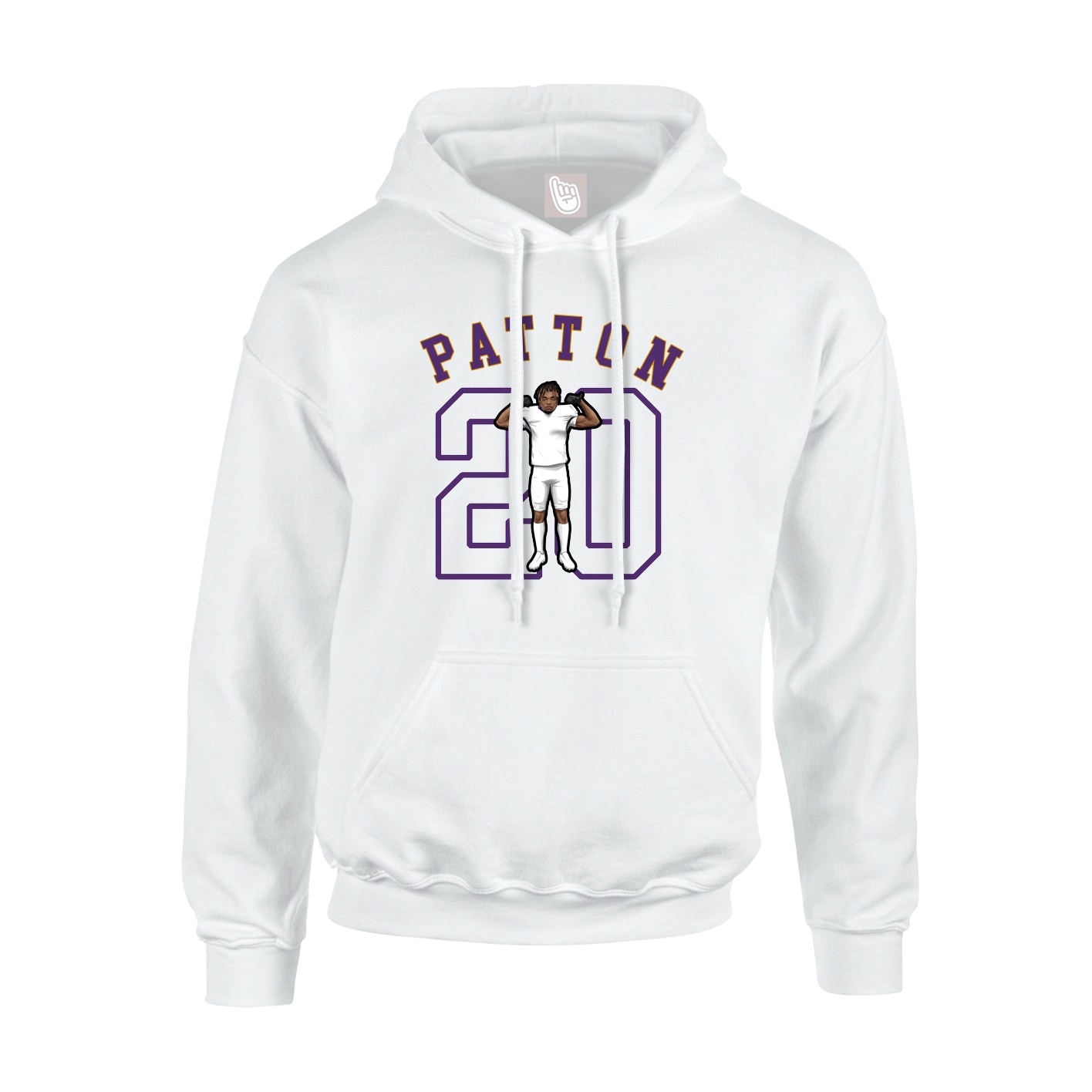 Hoodie — Shirsey Arch in White