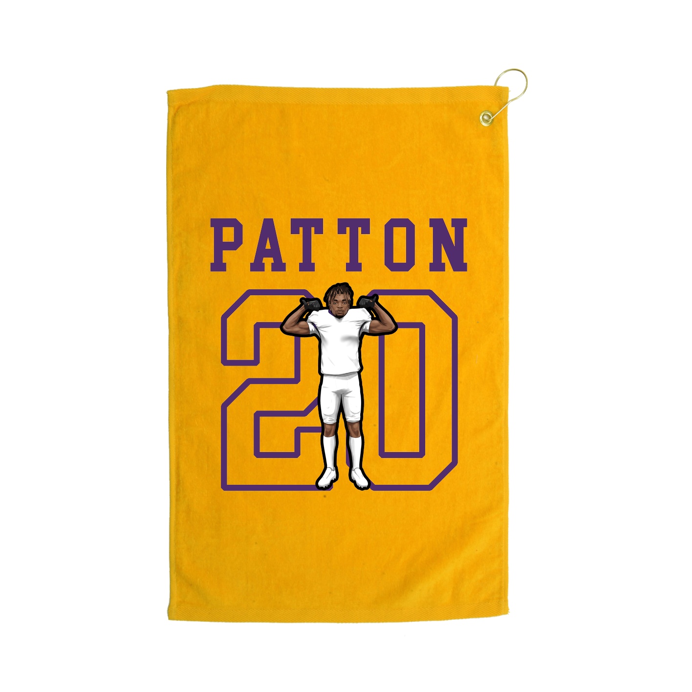 Golf Towel — Shirsey in Gold