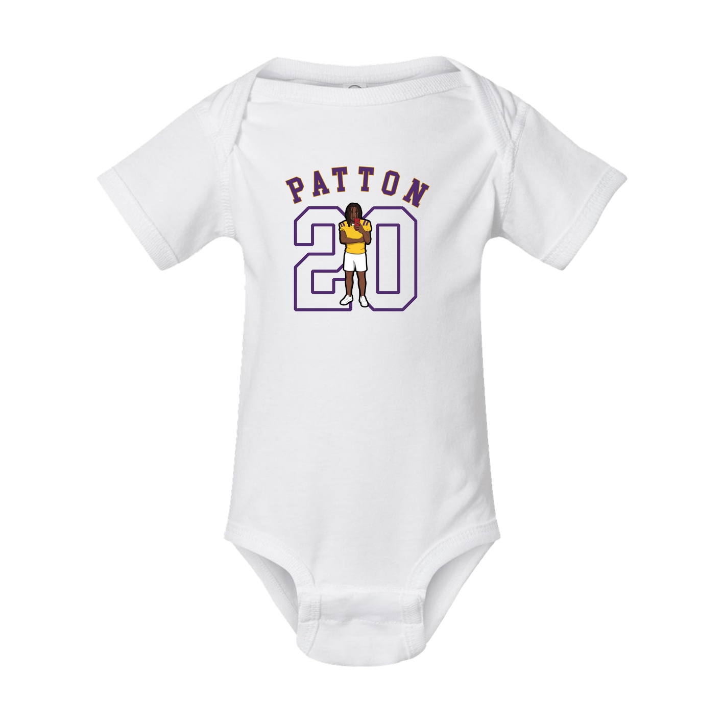 Baby Onesie — Shirsey Arch in White