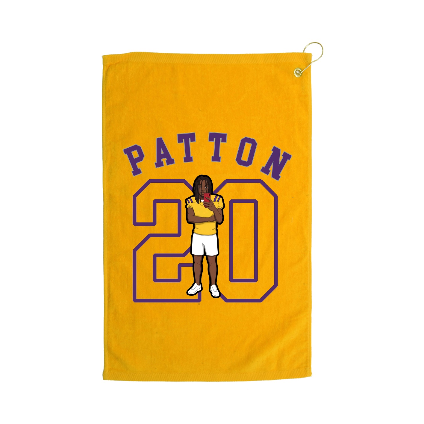 Golf Towel — Shirsey Arch in Gold
