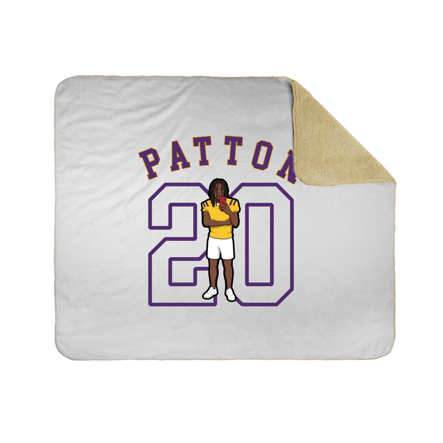 Throw Blanket — Shirsey Arch in White