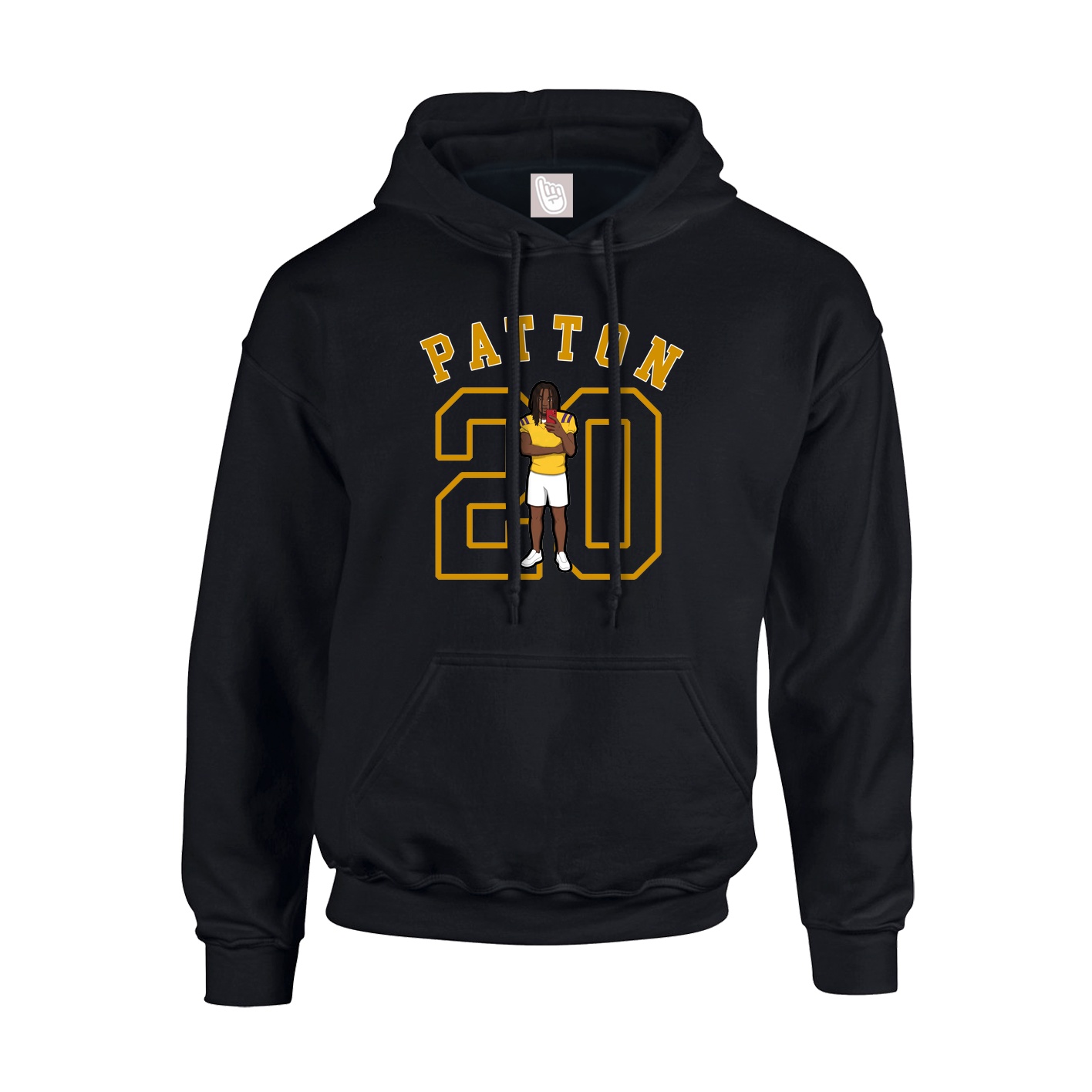 Youth Hoodie — Shirsey Arch in Black