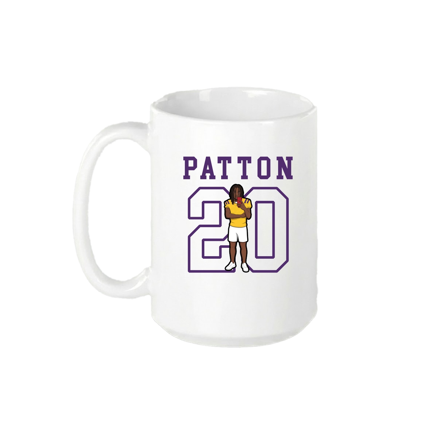 15oz Coffee Mug — Shirsey in White
